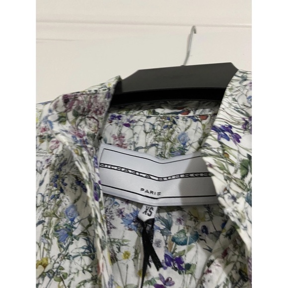Michaela Buerger Floral Button Down Shirt cottagecore flowers garden lolita - Picture 5 of 7